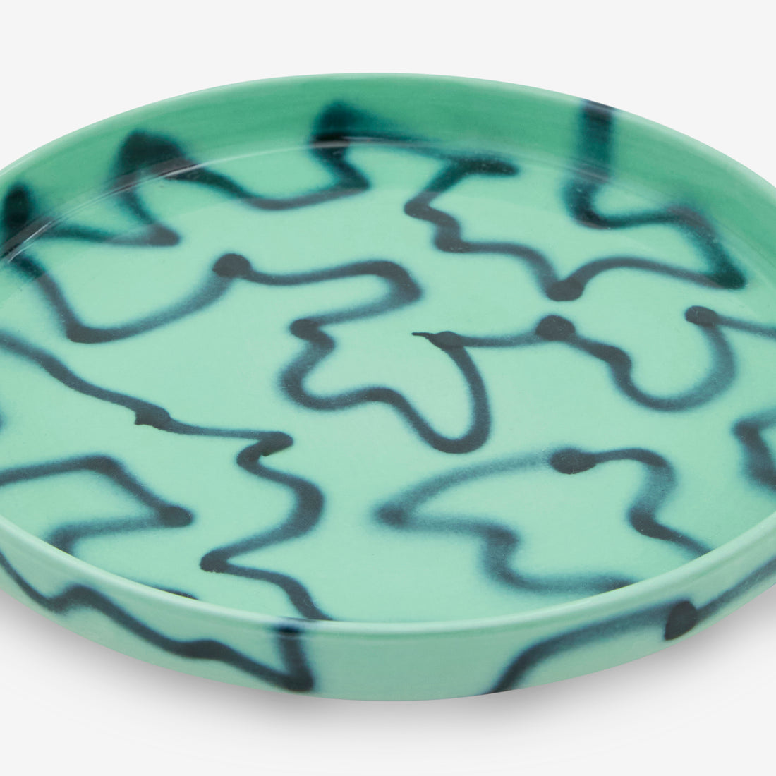 Baby Plate Kawaii Green Pizza Lifestyle