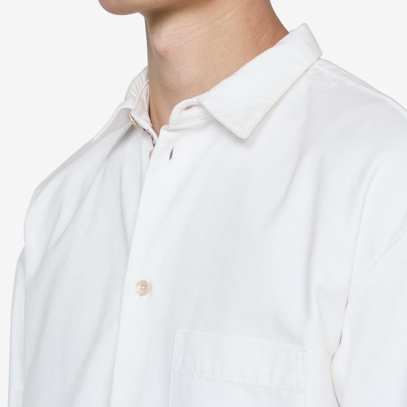 Gusto Shirt White Denim