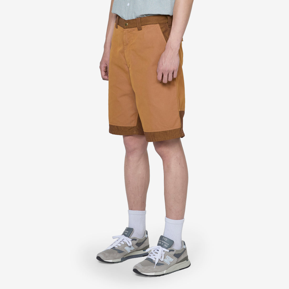 Logger Shorts Chambray Canvas Combi Shorts