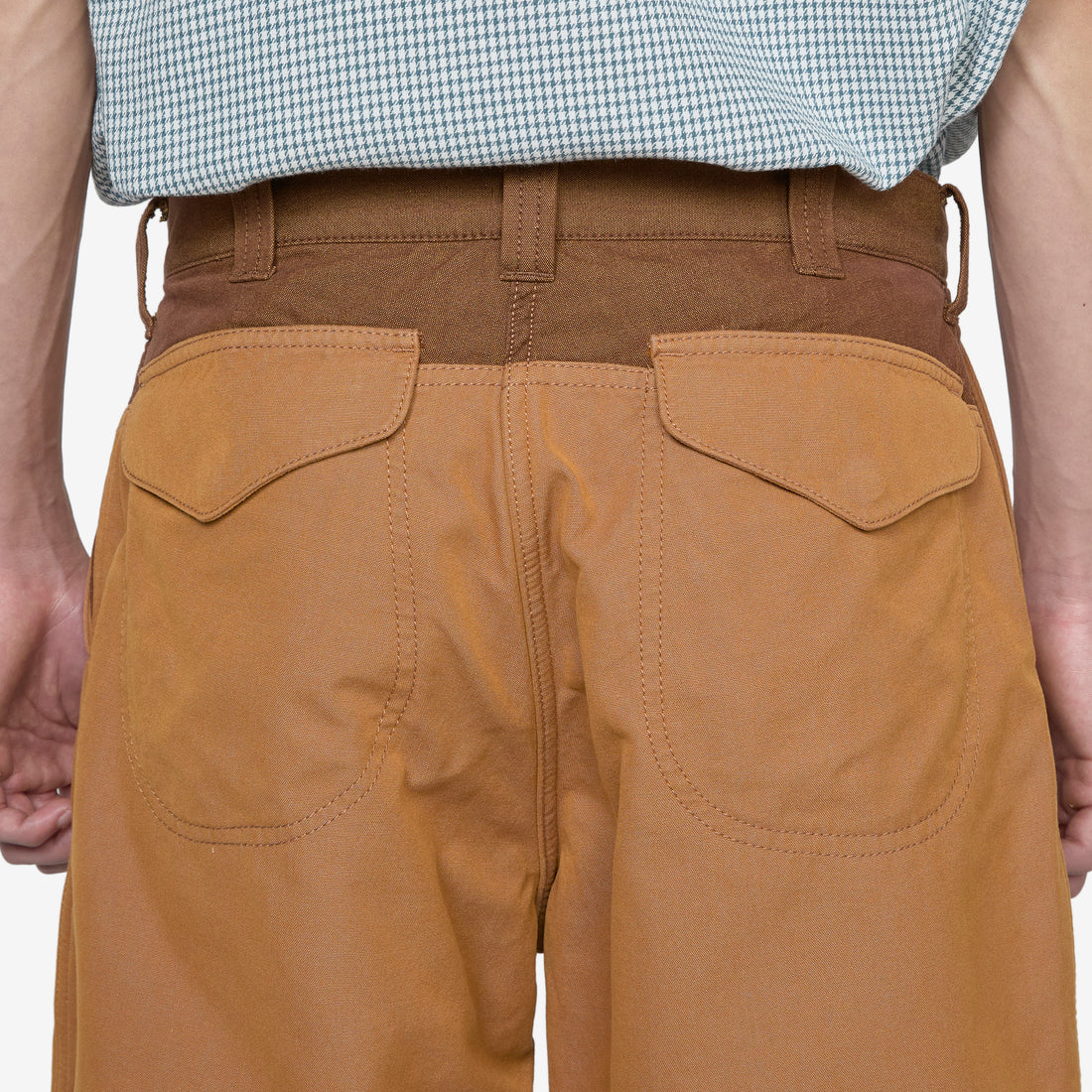 Logger Shorts Chambray Canvas Combi Shorts