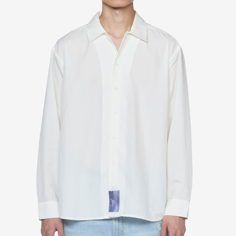 High Water Longsleeve Shirt White