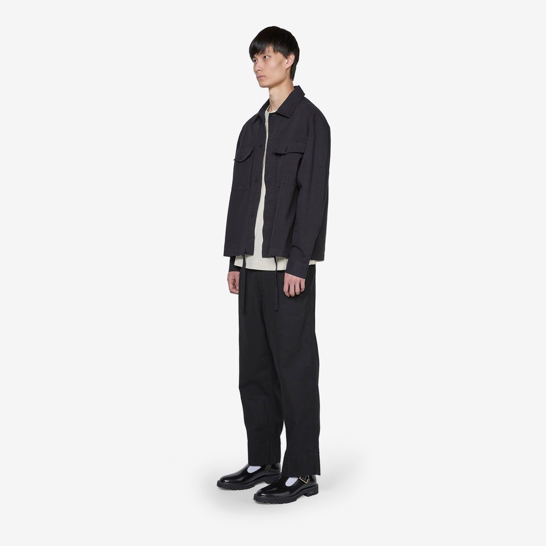 MHL. Drawcord Jacket Black Jackets