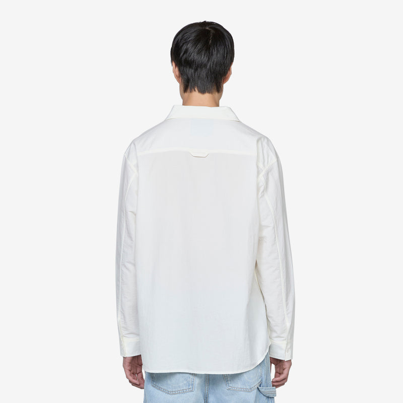 High Water Longsleeve Shirt White