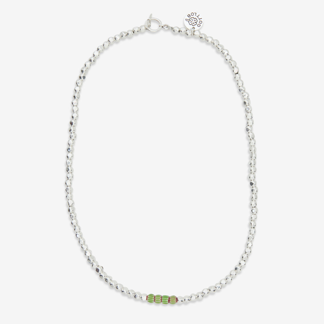 Edition No. 2 Necklace Green | Red Jewellery