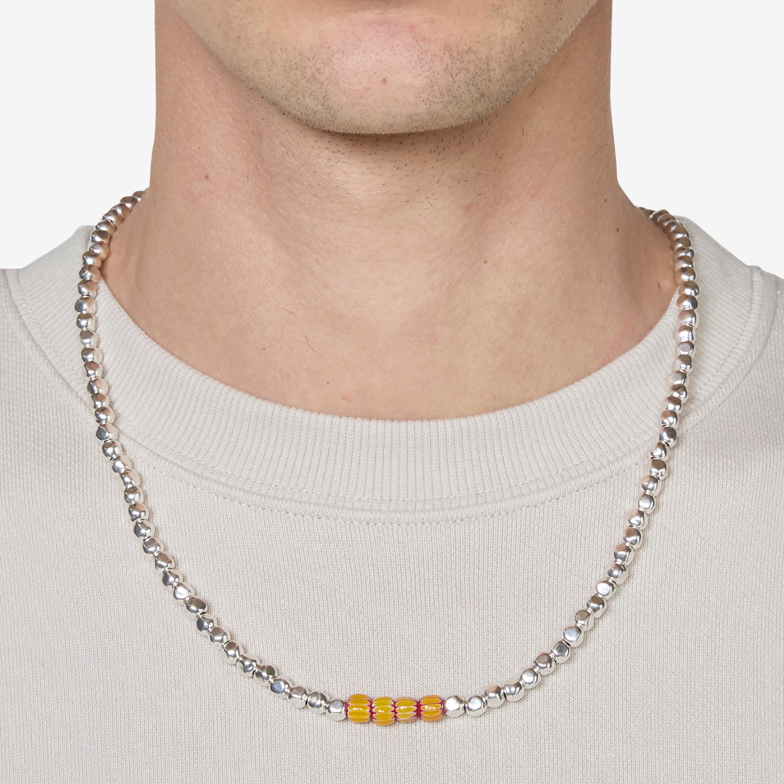 Edition No. 2 Necklace Orange | Dark Red Jewellery