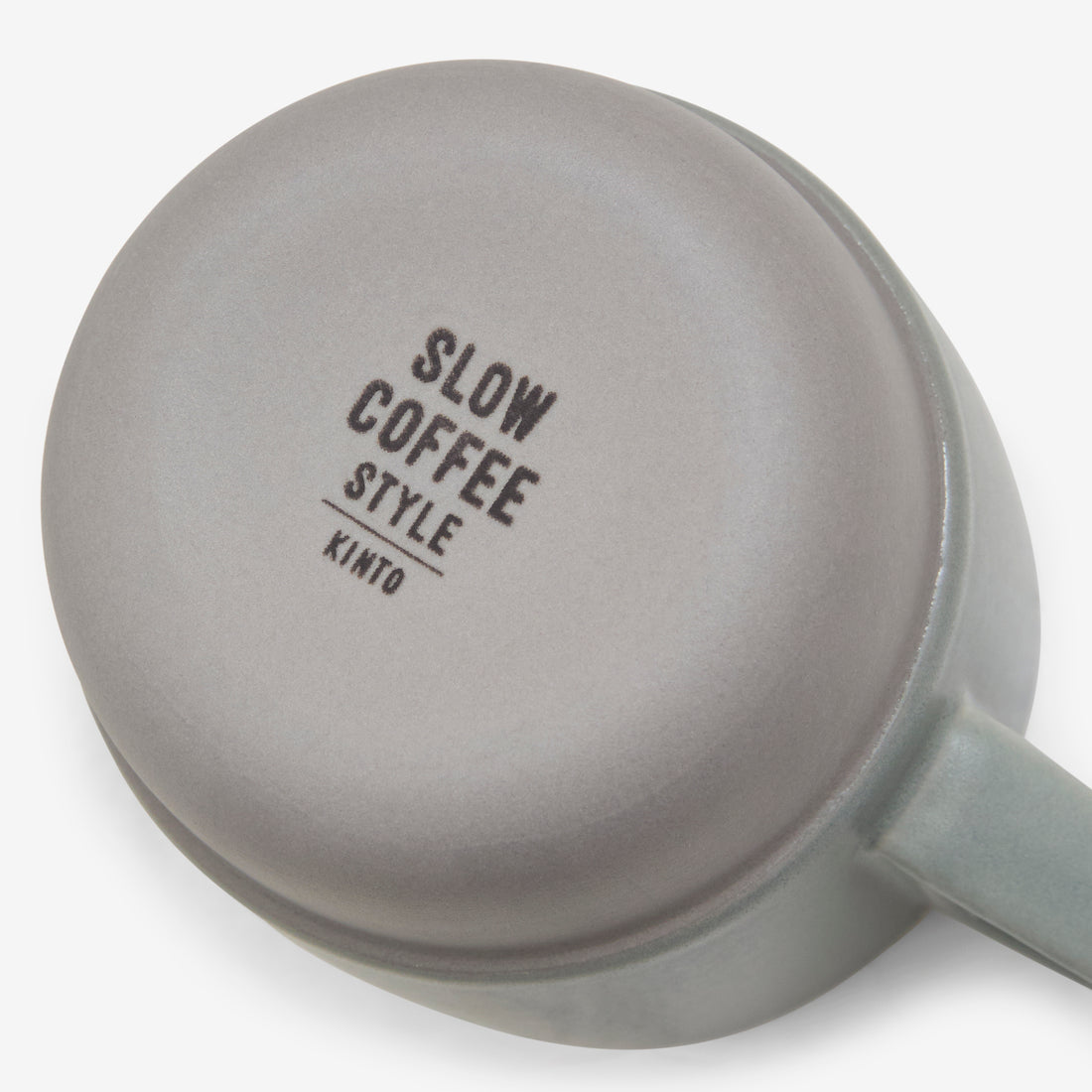Kinto Stacking Mug Grey Lifestyle