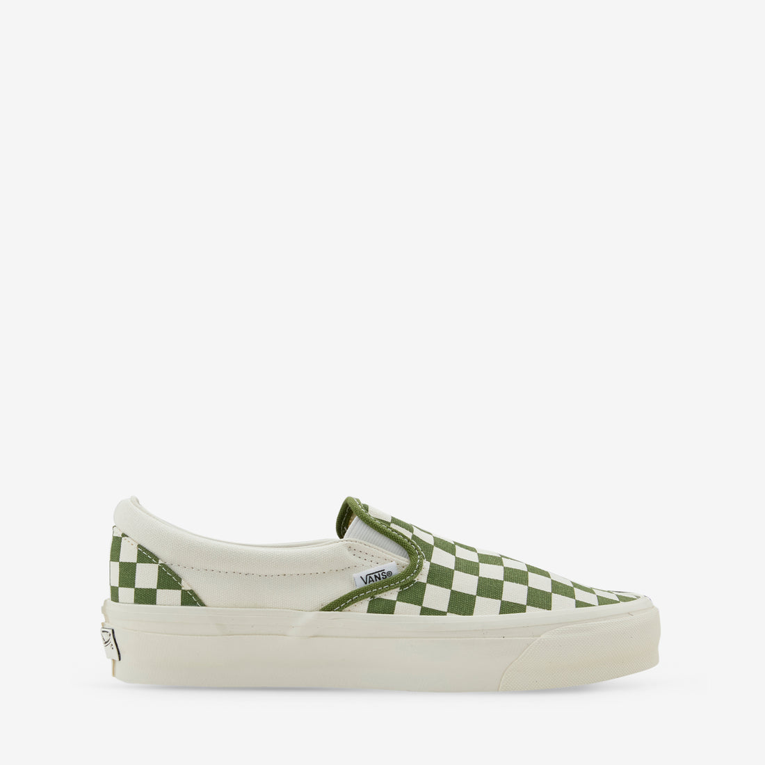 Slip-On Reissue 98 LX Checkerboard Pesto Footwear