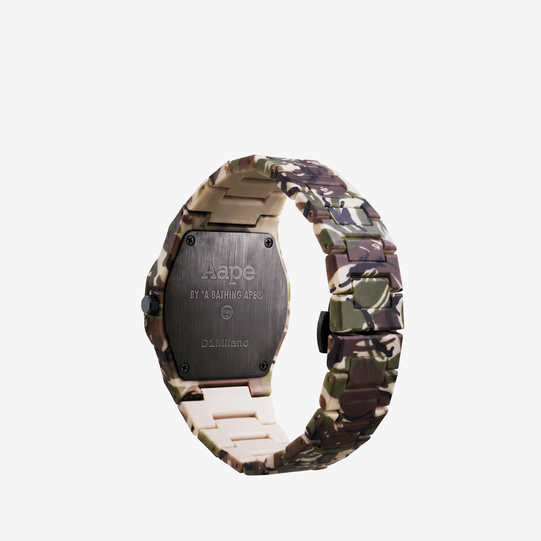 AAPE x Polycarbon 40.5mm Green Camo Jewellery