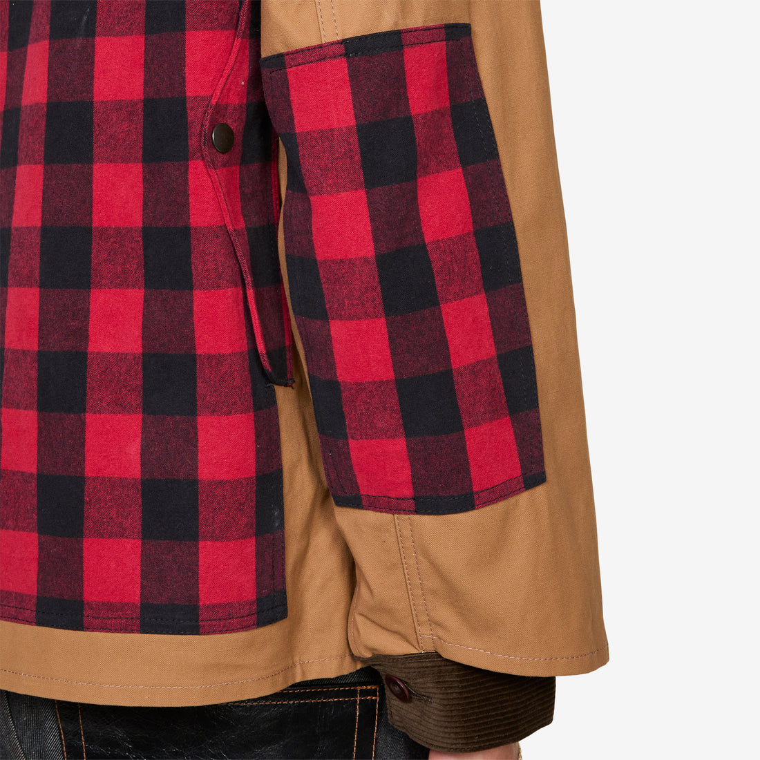 Filson Cotton Oxford Flannel Check Jacket Beige | Black | Red Jackets