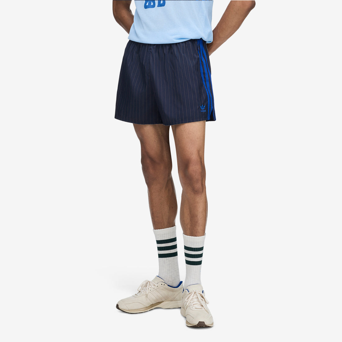 Wales Bonner x Pinstripe Short Night Navy Shorts