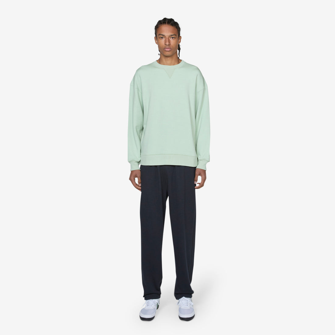 Nike Wool Classics Crew Honeydew Jumpers