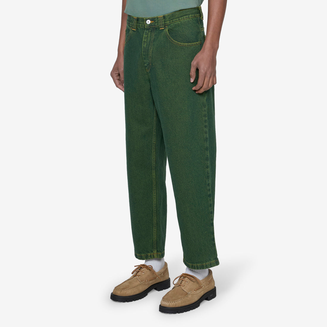 93! Pant Chartreuse | Blue Pants