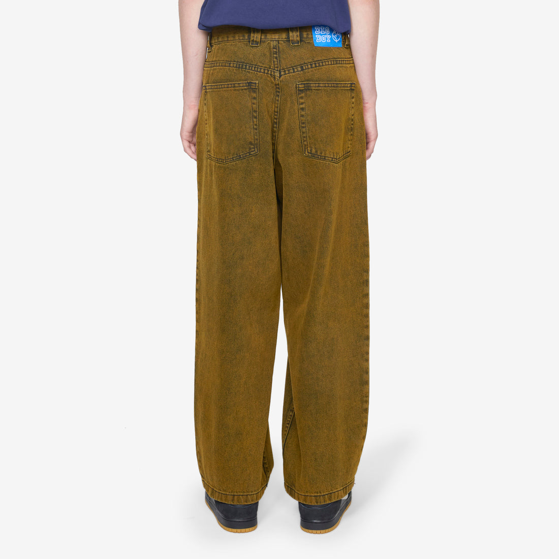 Big Boy Pants Yellow Black Pants