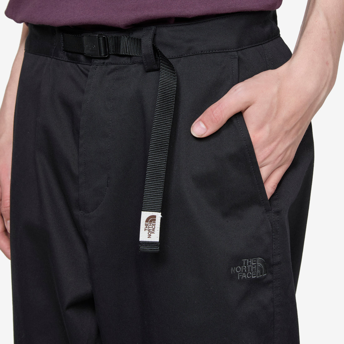 M66 Twill Wide Leg Pant TNF Black Pants