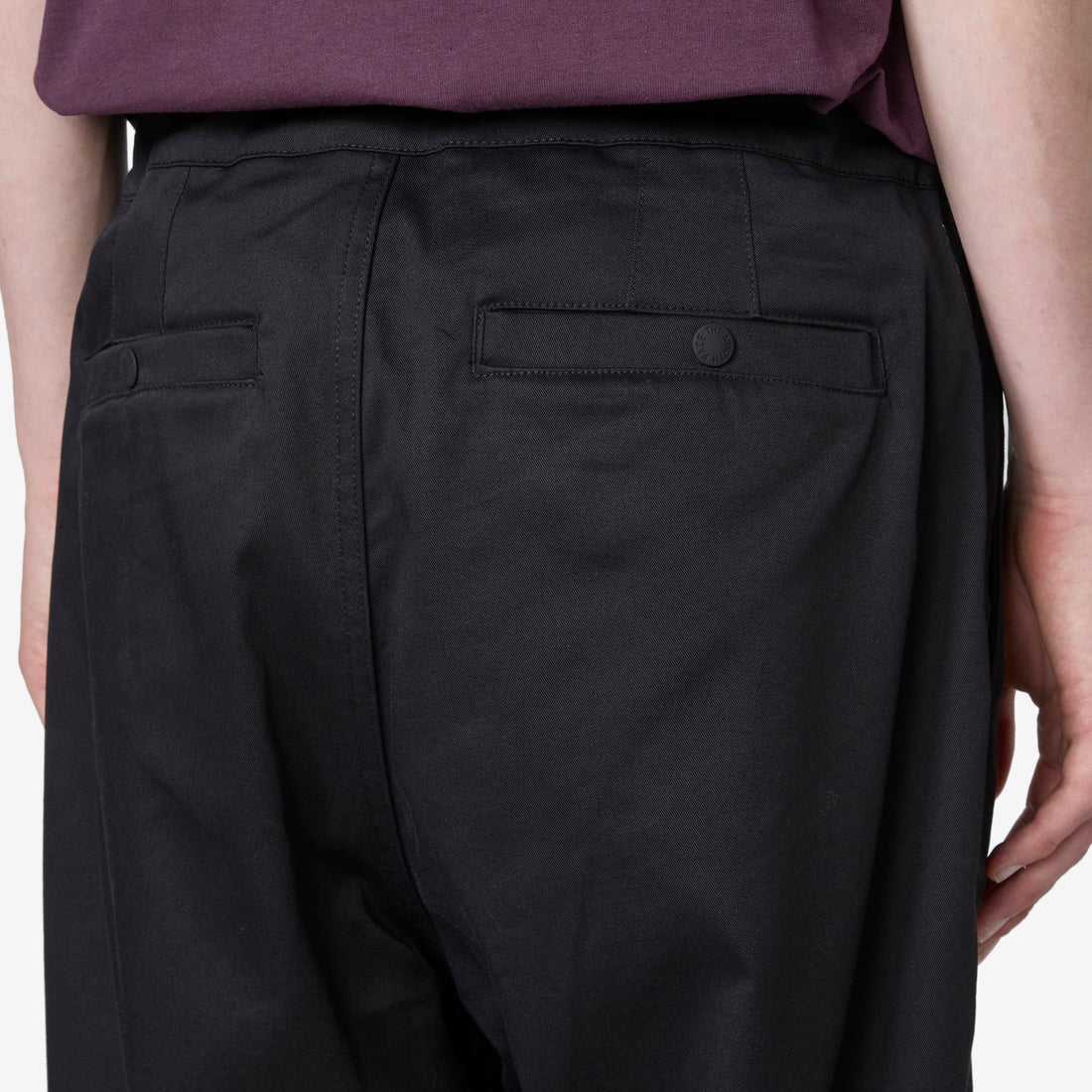M66 Twill Wide Leg Pant TNF Black Pants