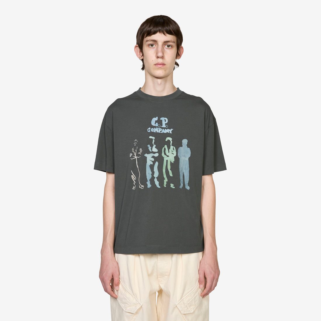 30/1 Jersey British Sailor T-Shirt Dark Shadow Tees