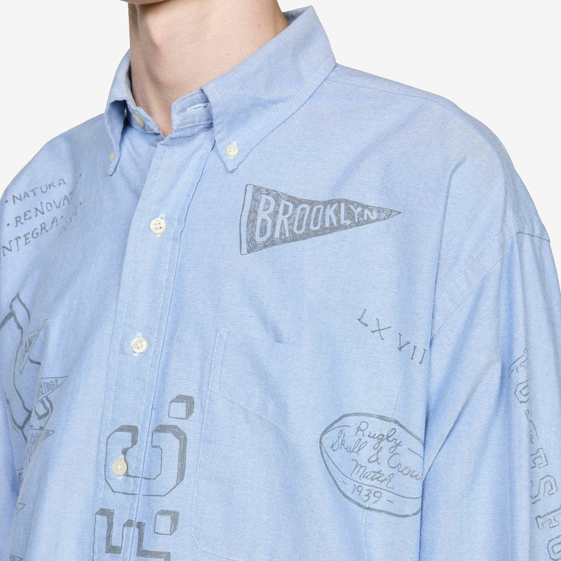 The Linen-Cotton Big Shirt West Village Diary Shirts