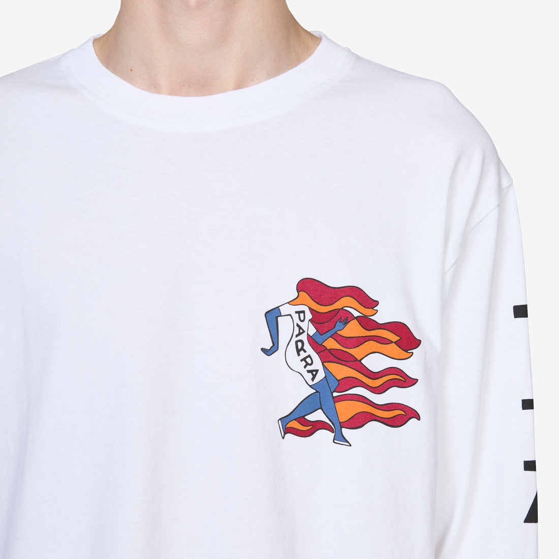 Not Finished Longsleeve T-Shirt White Tees