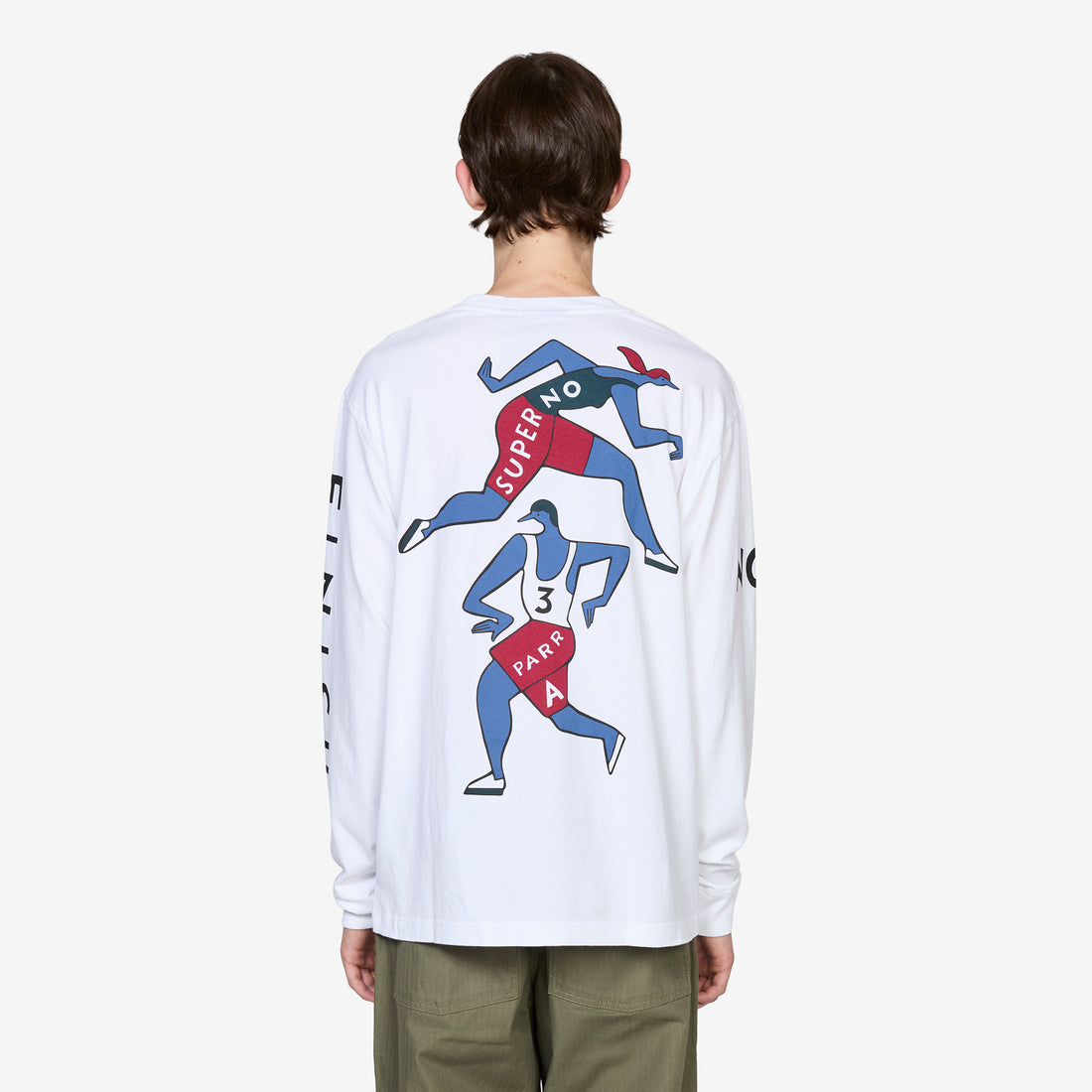 Not Finished Longsleeve T-Shirt White Tees