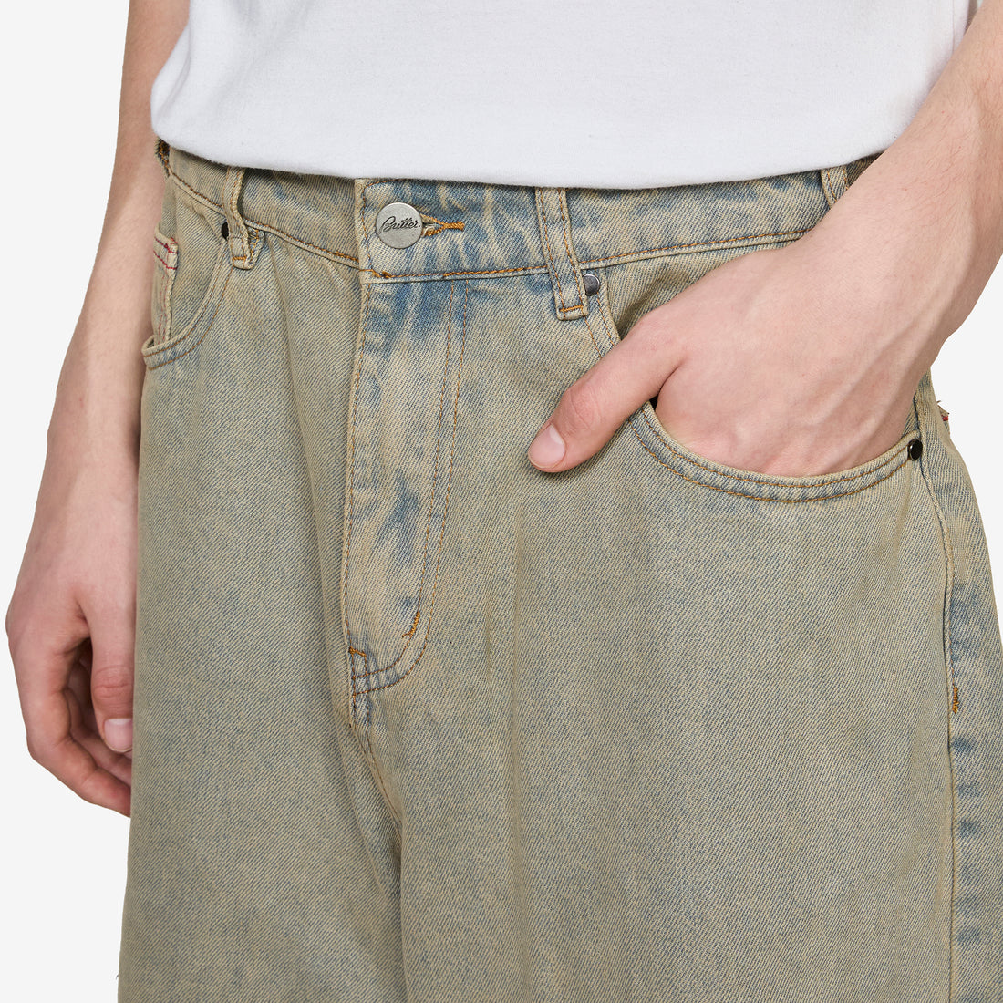 Garage Denim Shorts Sunfade Blue Shorts