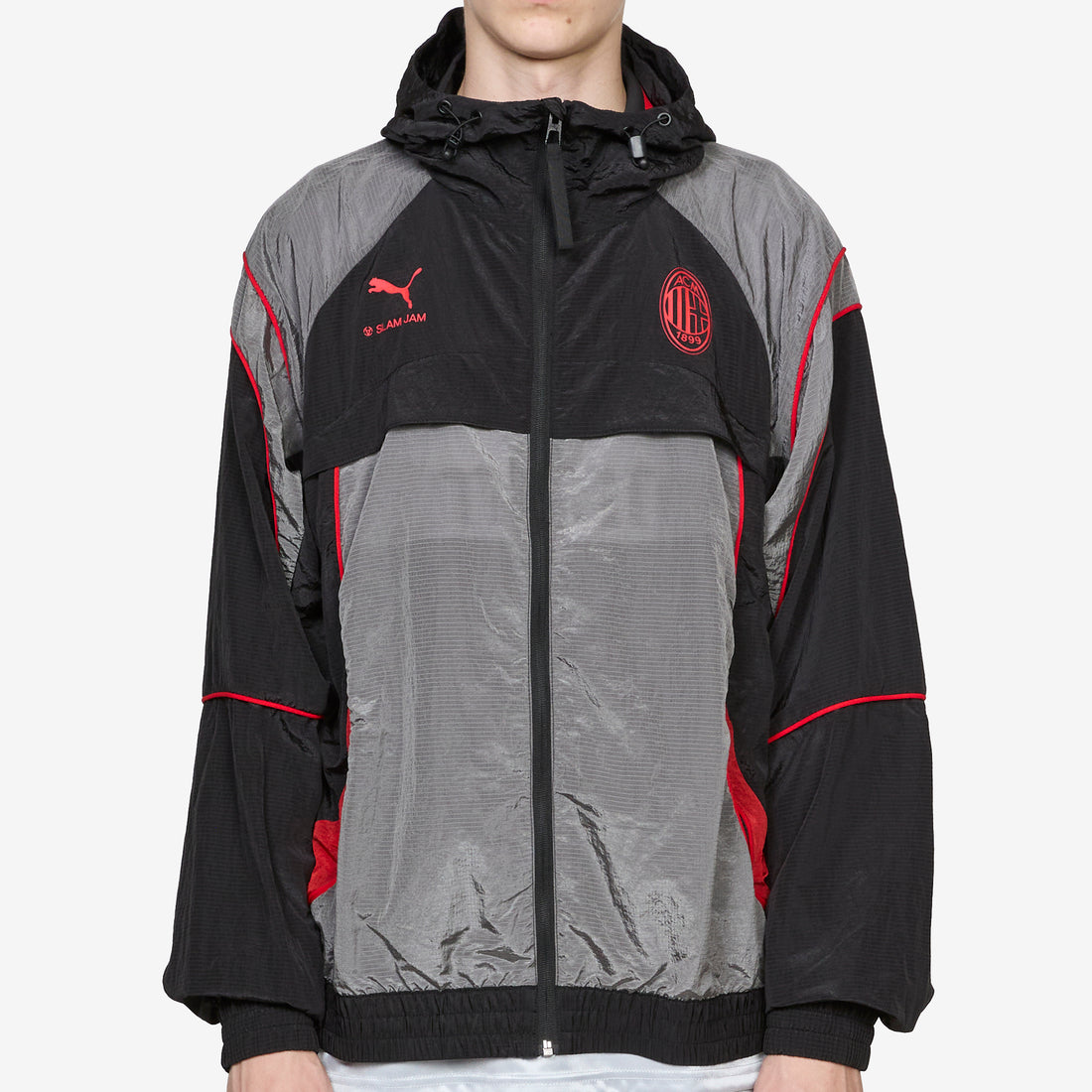 Slam Jam x AC Milan x Jacket Flat Medium Gray | PUMA Black Jackets