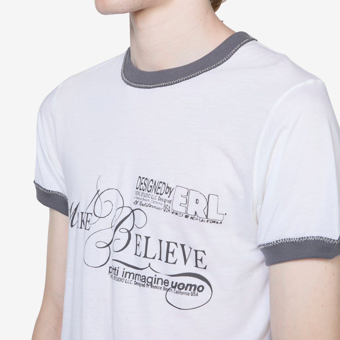 Make Believe T-Shirt White Tees