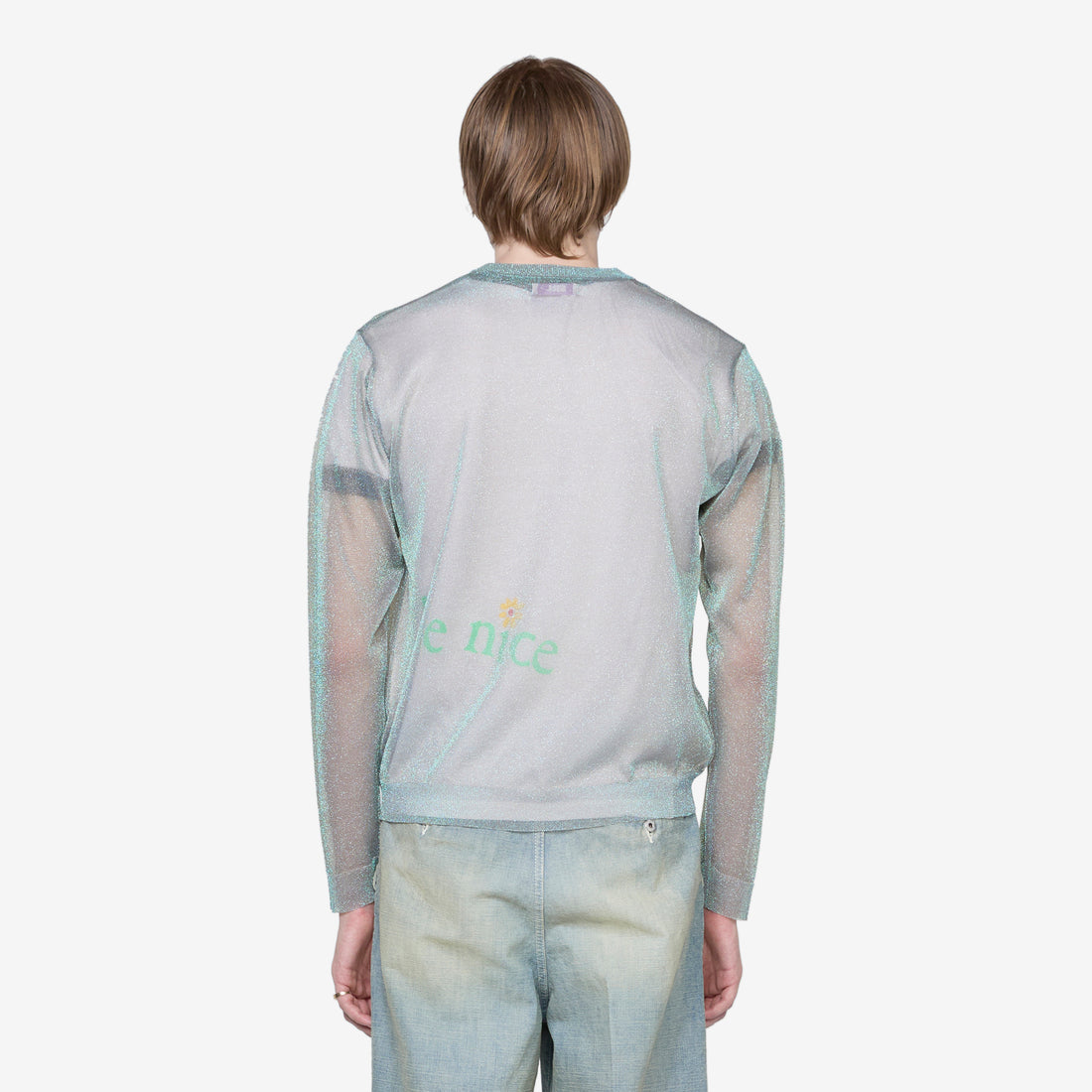 Lurex Pullover Silver Jumpers