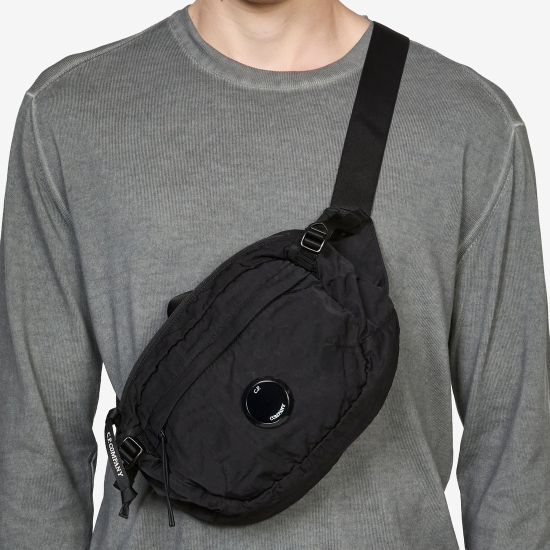 Nylon B Waistbag Black Bags