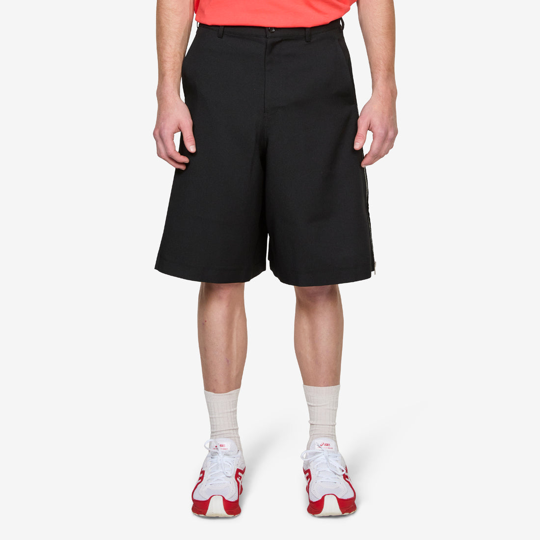 Zip Shorts Black Shorts