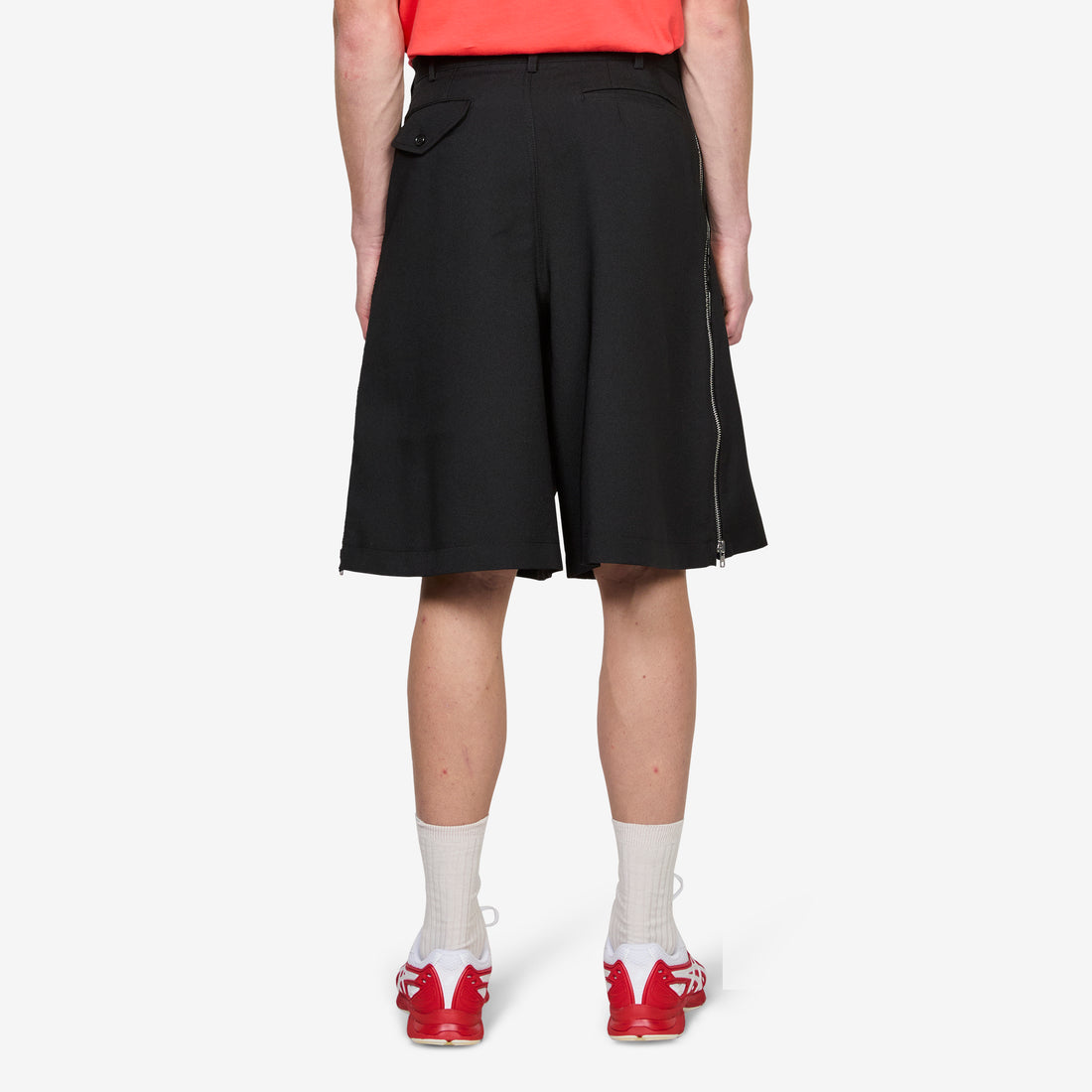 Zip Shorts Black Shorts
