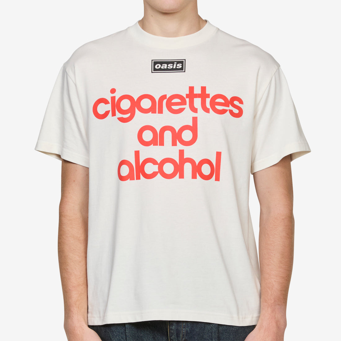 OASIS Nordique T-Shirt Vintage White Tees