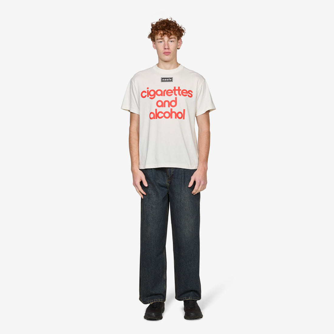 OASIS Nordique T-Shirt Vintage White Tees