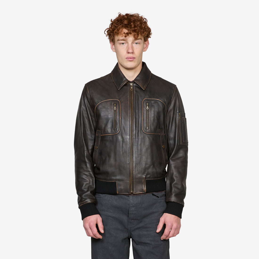 Pepe Jacket Umber Jackets