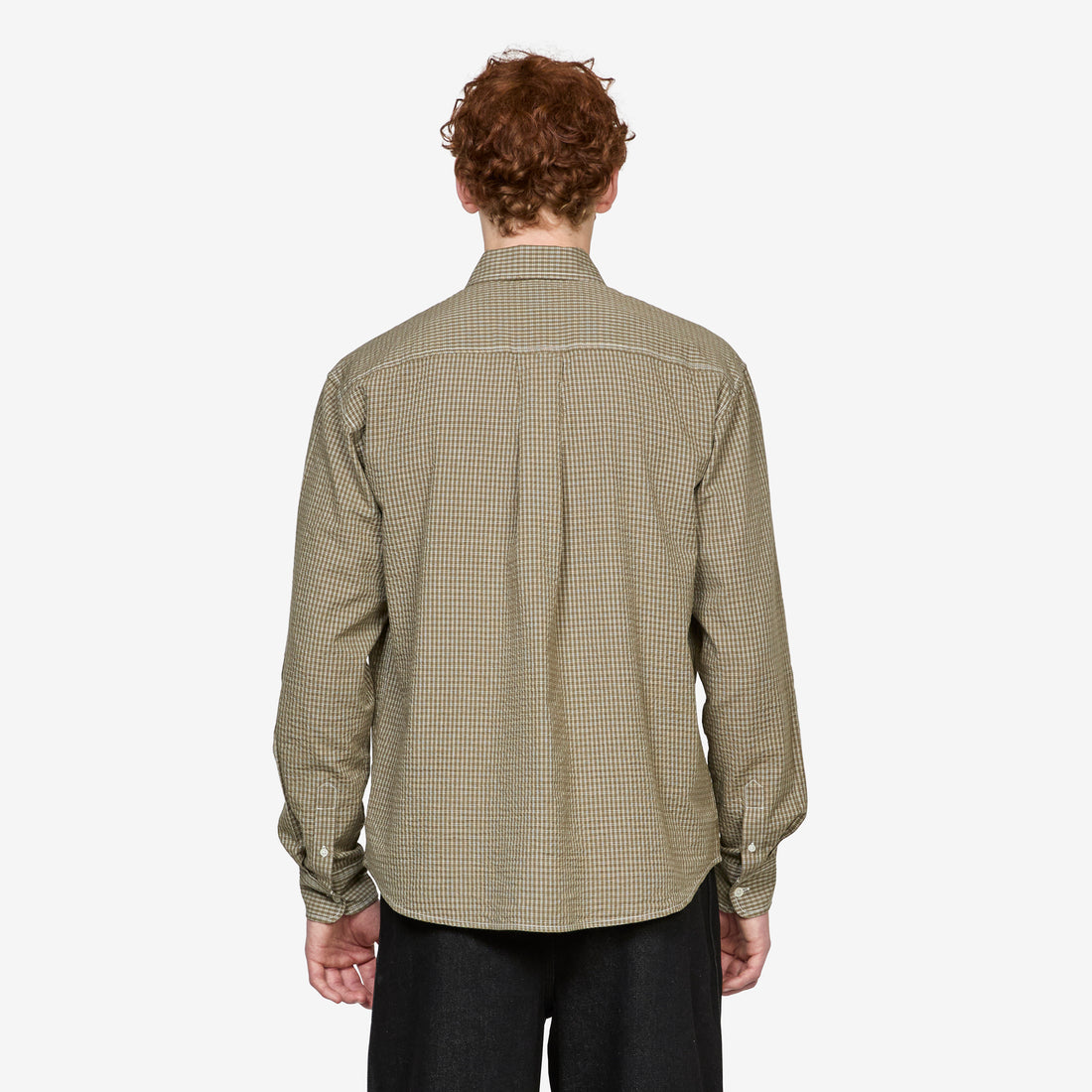 Grant Shirt Green Check Shirts