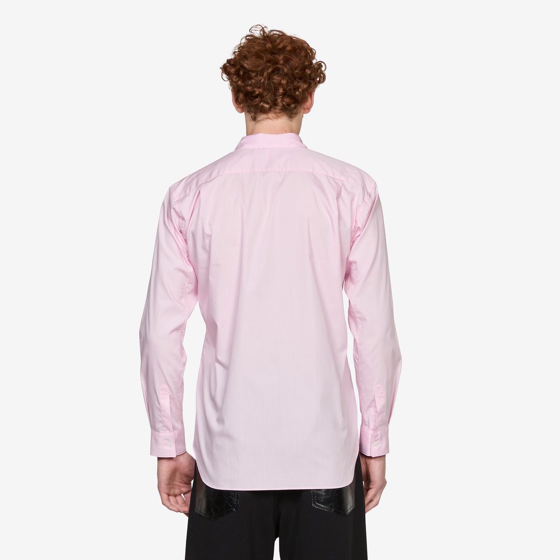 Curve Patchwork Shirt Pink | Mix Shirts