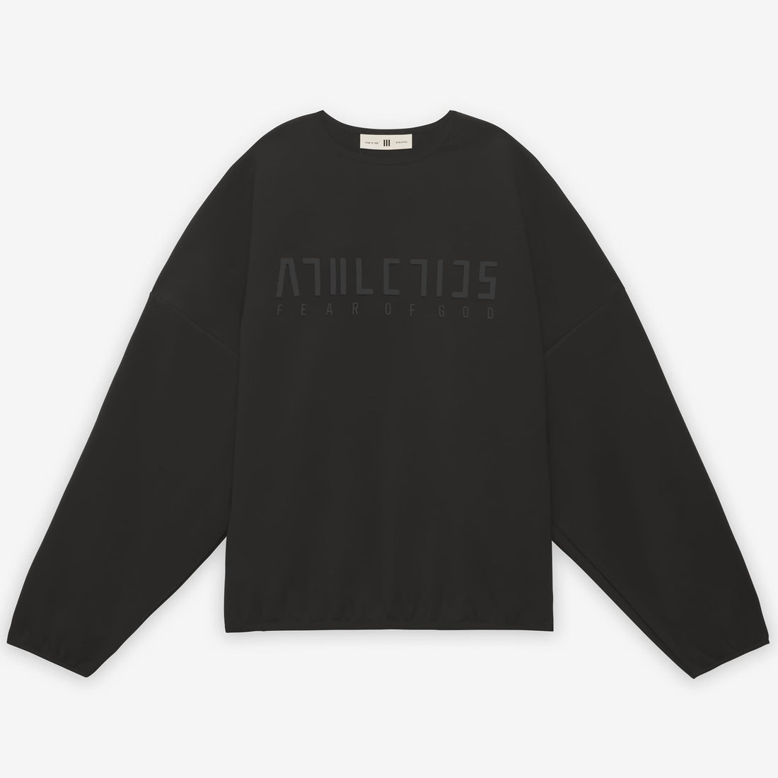 Fear of God Athletics x Suede Fleece Crewneck Black Jumpers