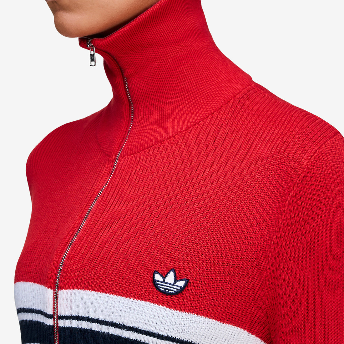 Wales Bonner x Women's Knit Track Top Better Scarlet Tees