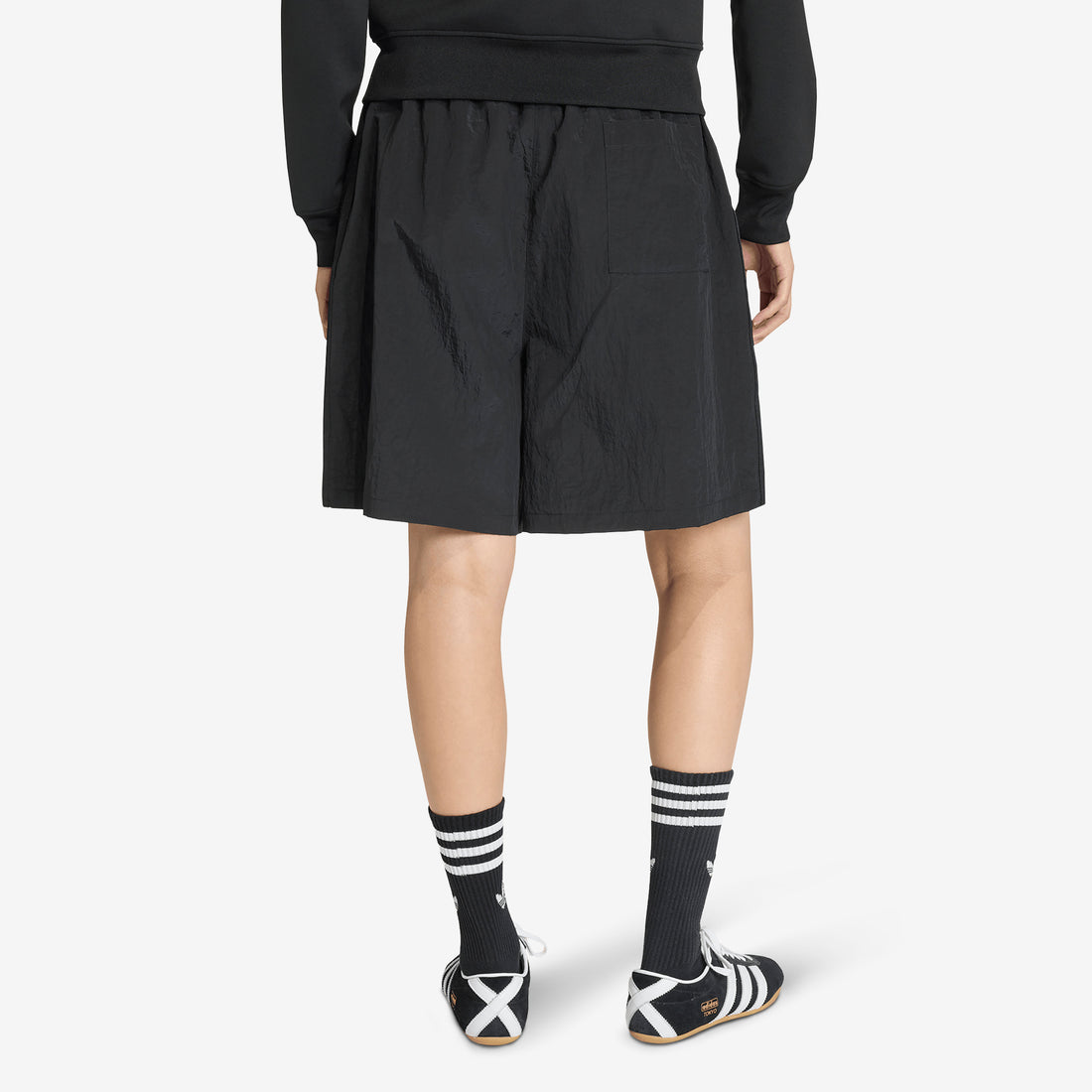 Women's Bermuda Shorts Black Shorts