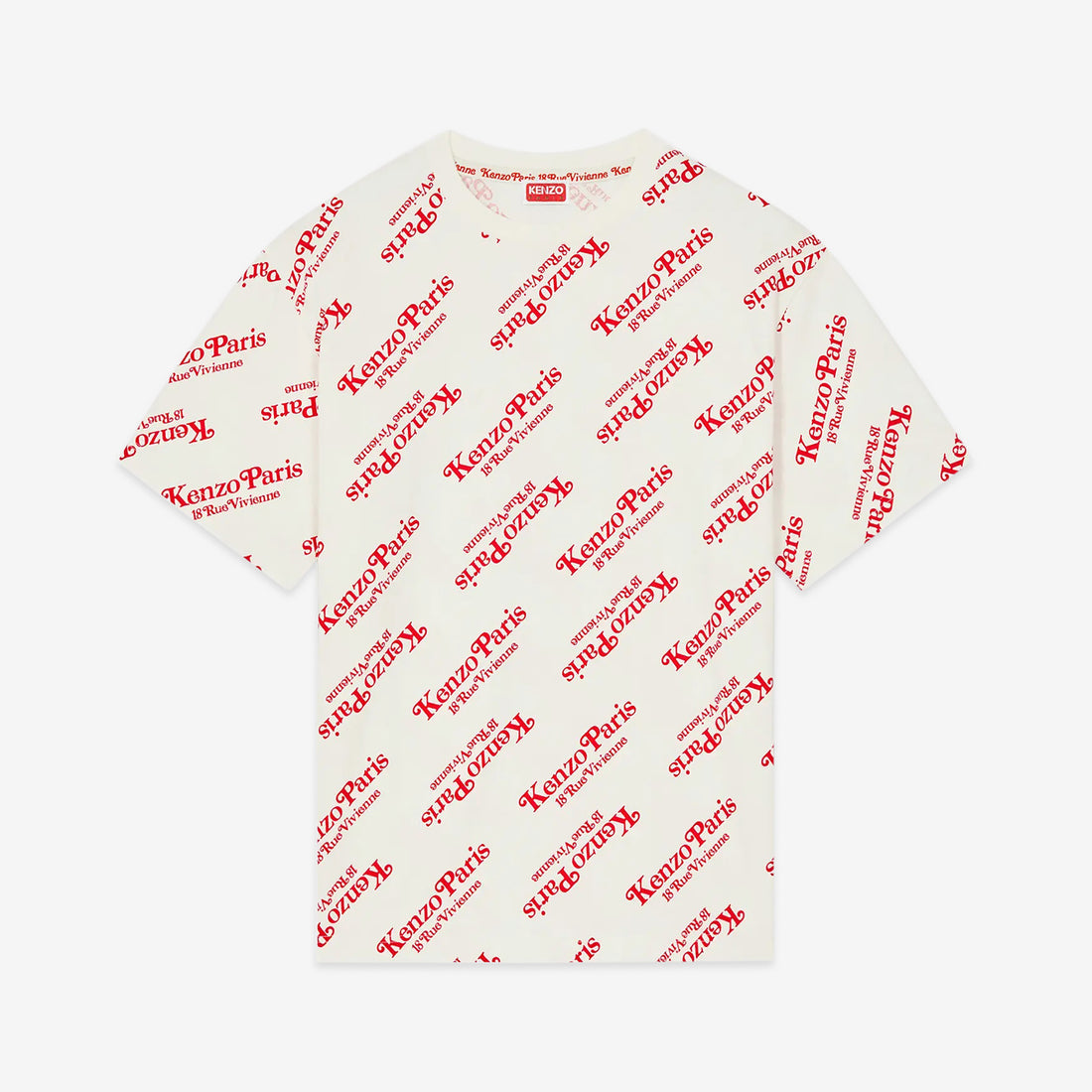 Unisex 'KENZO by Verdy' Oversized T-Shirt Off White Tees