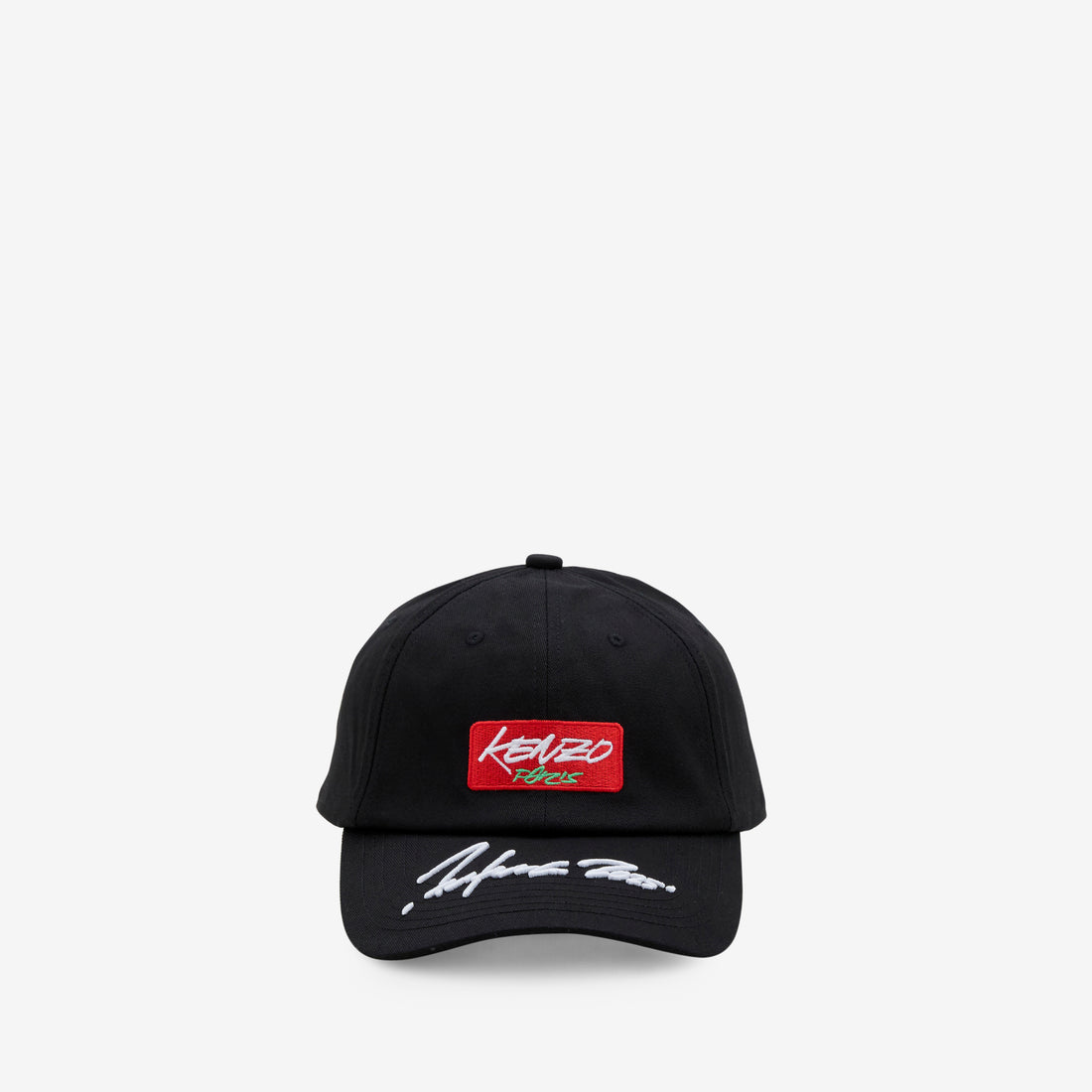 'KENZO x Futura 2000' Embroidered Cap Black Headwear