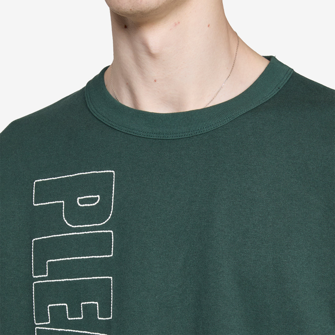 Outline Heavyweight T-Shirt Forest Green Tees