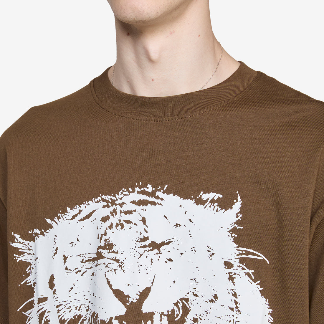 Grin T-Shirt Brown Tees