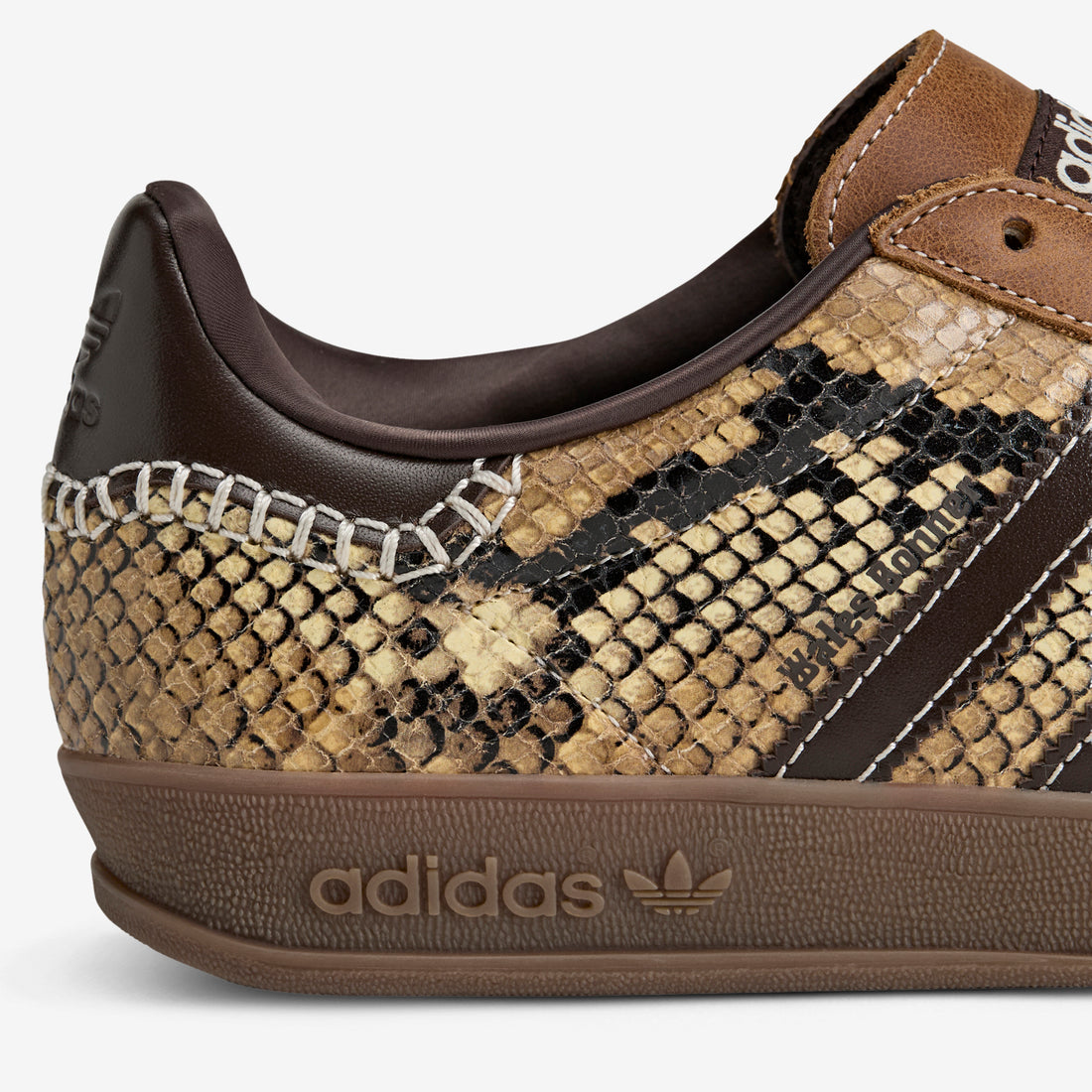 Wales Bonner x Gazelle Snake Supplier Colour | Dark Brown | Wonder White Footwear