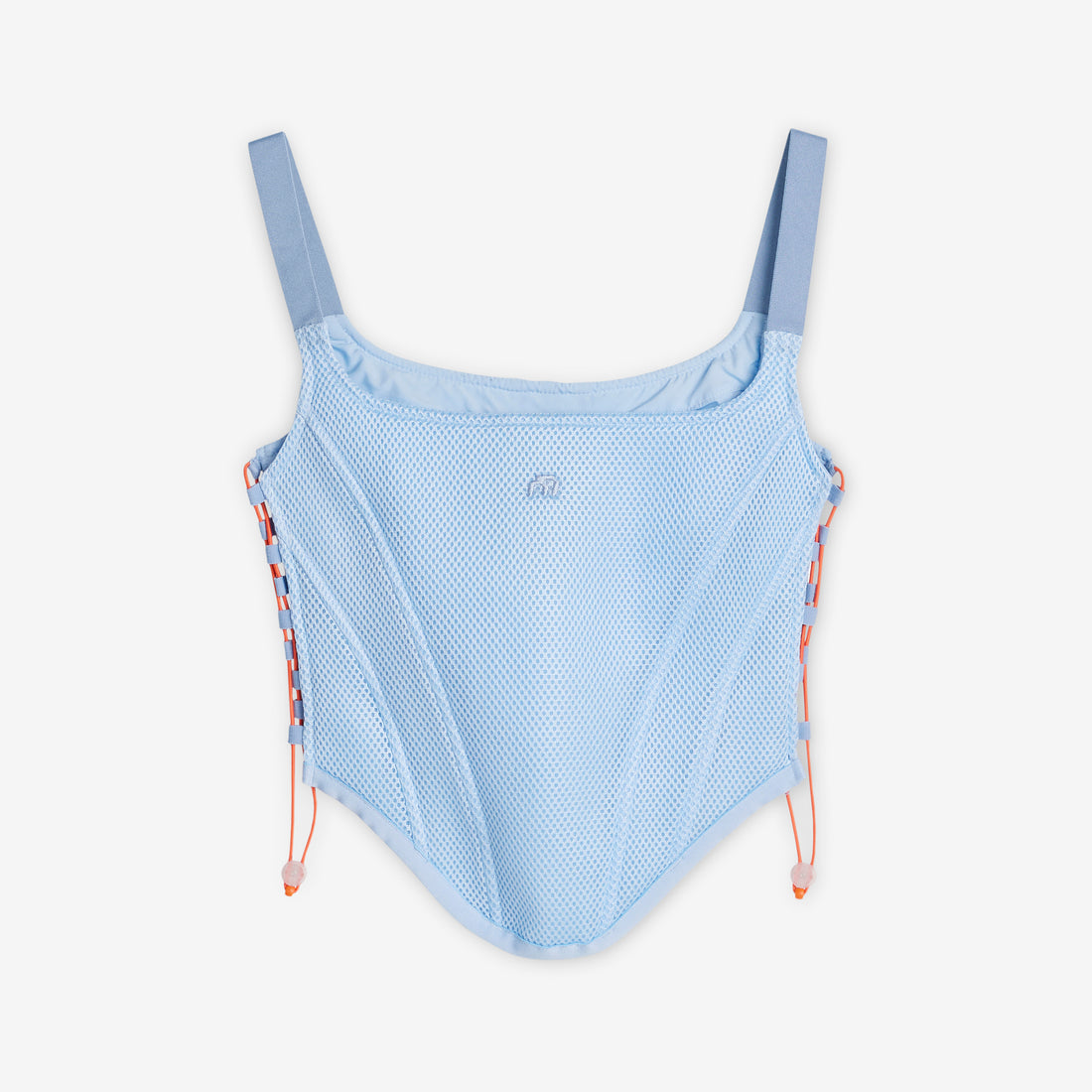 Miaou x Women's Corset Clear Blue Tees