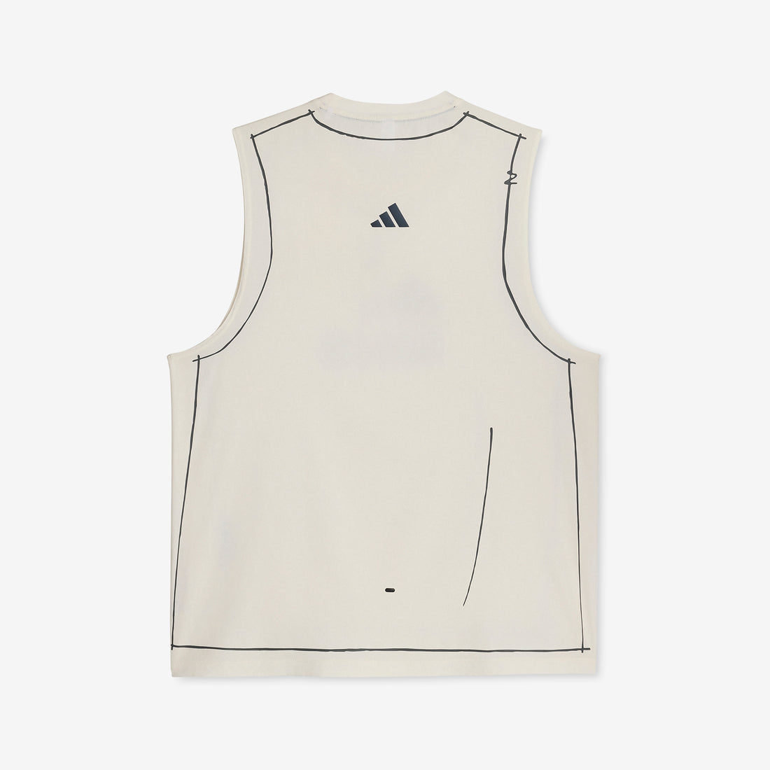 Song for the Mute x adi365 Running Tank Top Chalk White Tees