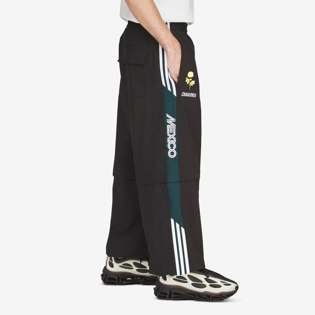 Willy Chavarria x CDM Woven Track Pant Black Pants