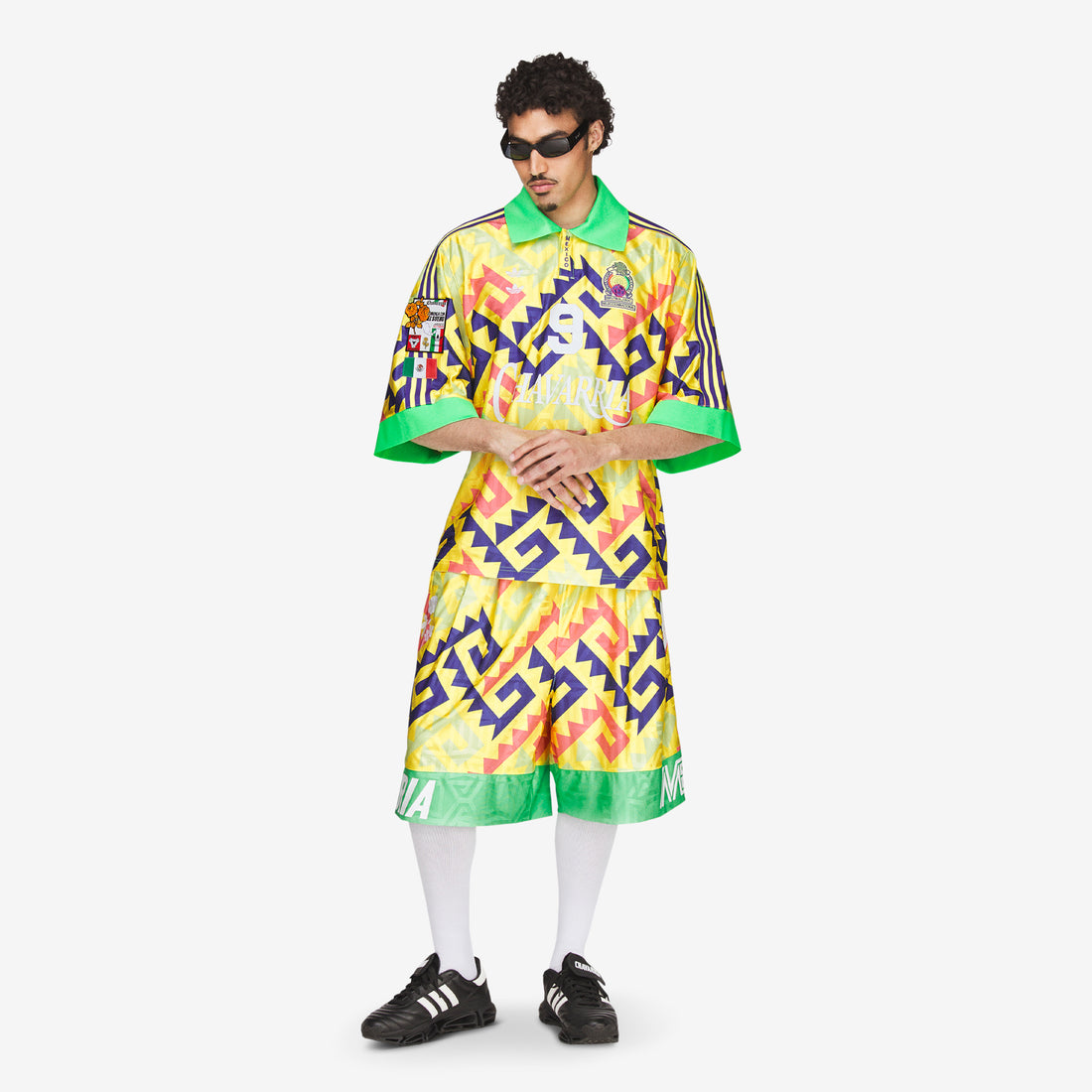Willy Chavarria x AOP Goalkeeper Jersey Solar Lemon | Pure Purple | Solar Turbo Tees