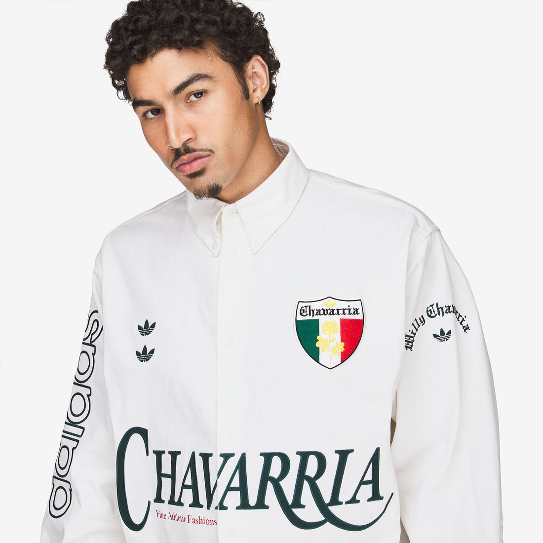 Willy Chavarria x Button Up Shirt Off White Shirts