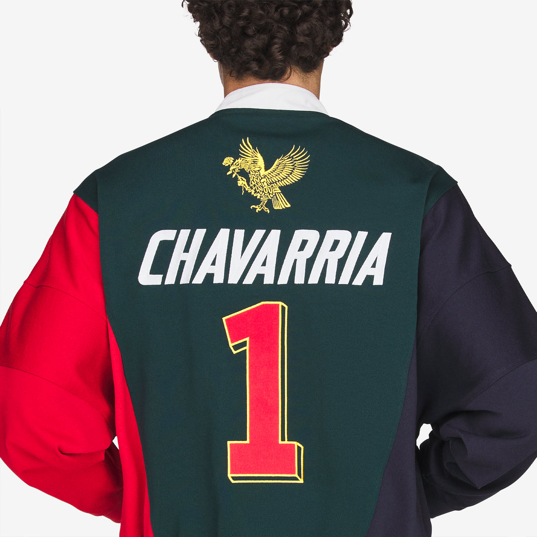 Willy Chavarria x Watsonville Quarter Zip Aurora Ivy | Legend Ink | Better Scarlet Jumpers