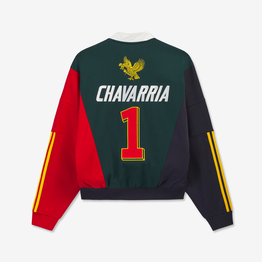 Willy Chavarria x Watsonville Quarter Zip Aurora Ivy | Legend Ink | Better Scarlet Jumpers